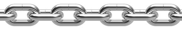 Figure 1: Comparing a battery with a chain.